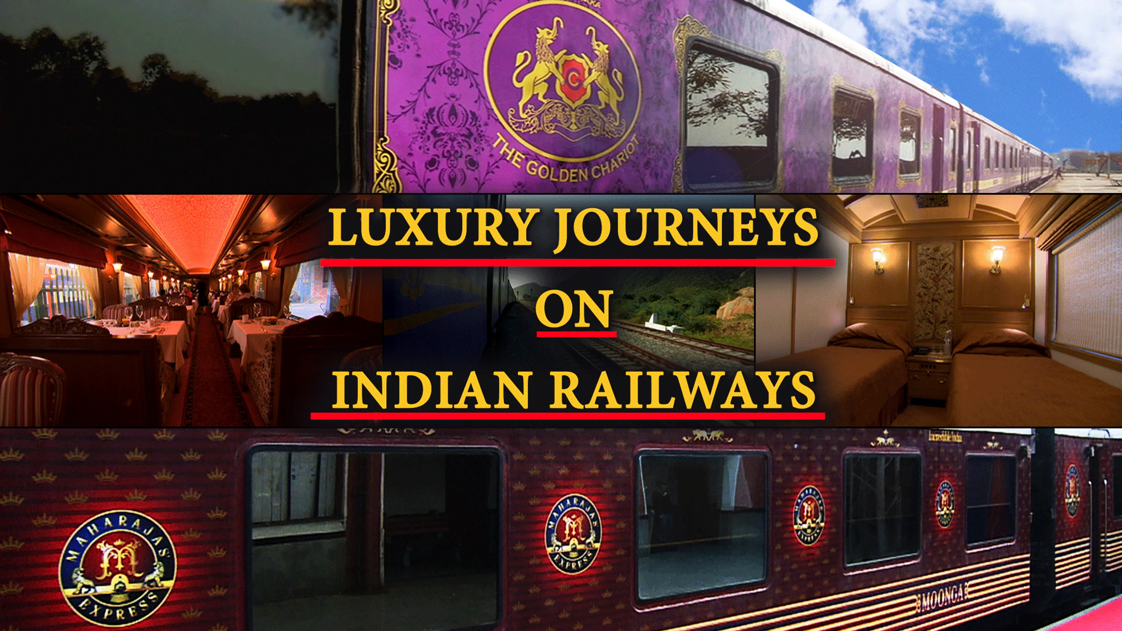 Luxury Journeys on Indian Railways poster